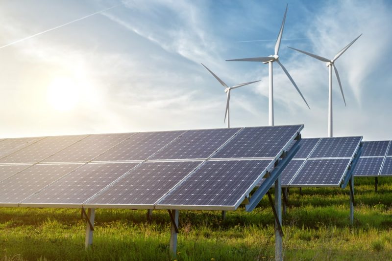 give any two examples of renewable resources class 10