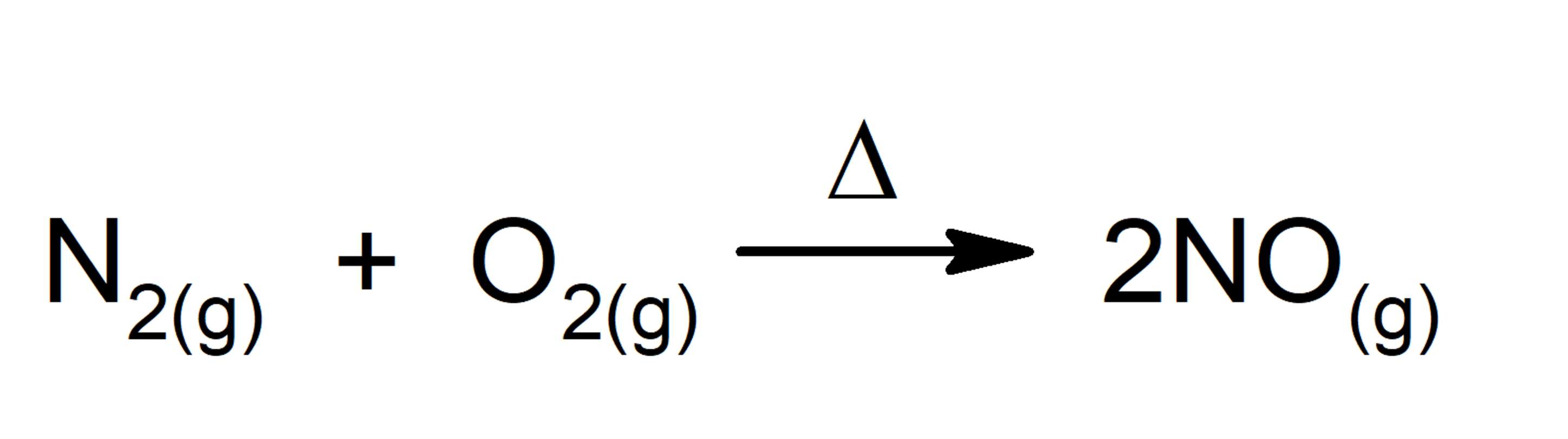 Chemical changes