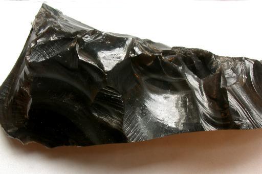 Obsidian rock