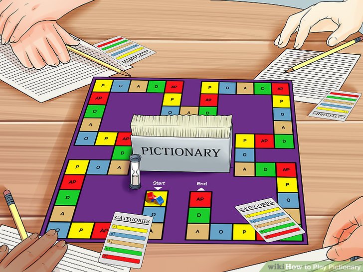 10 Examples of Board Games for Children 3 pictionary - board game