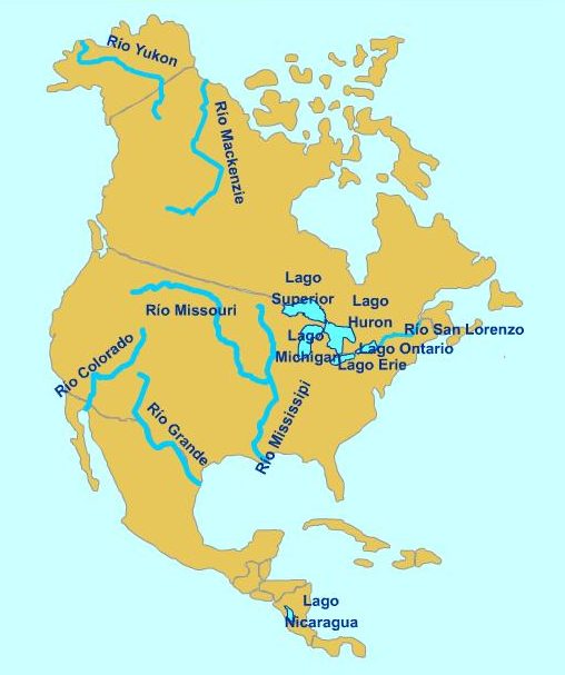 rivers of north america