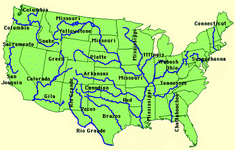 rivers of north america