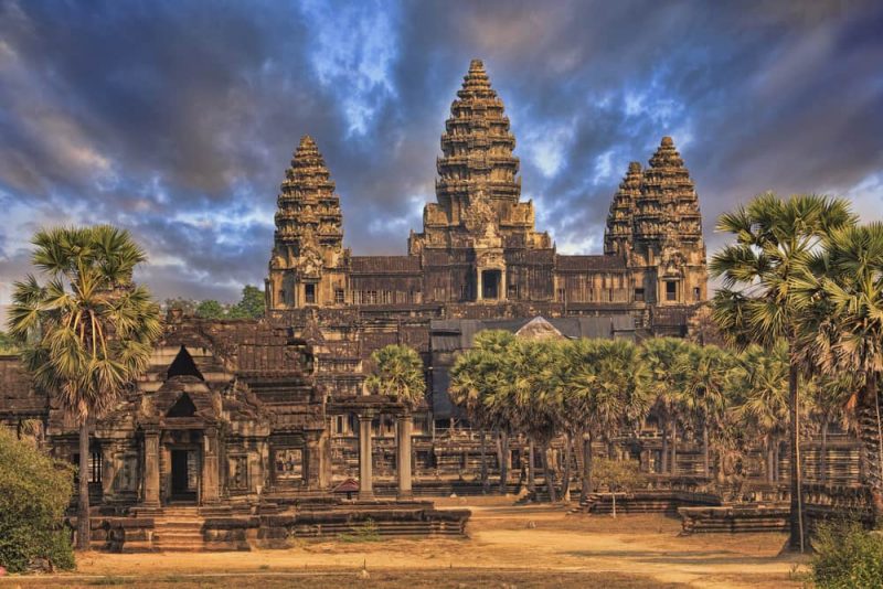 angkor wat in cambodia - religious landscape