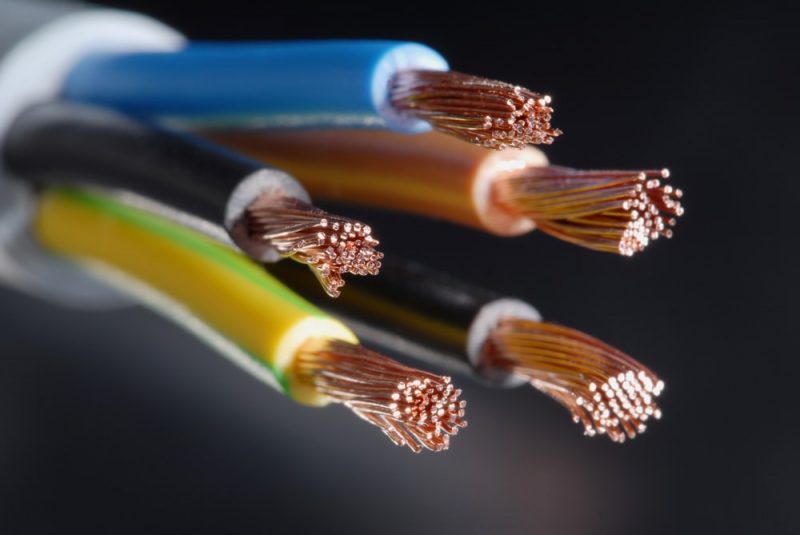 lead wires: copper