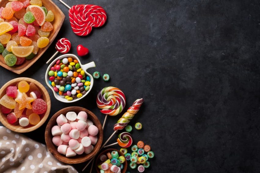 Carbs in sweets and candies