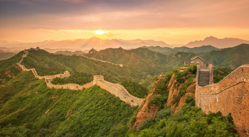great wall of china - landscape