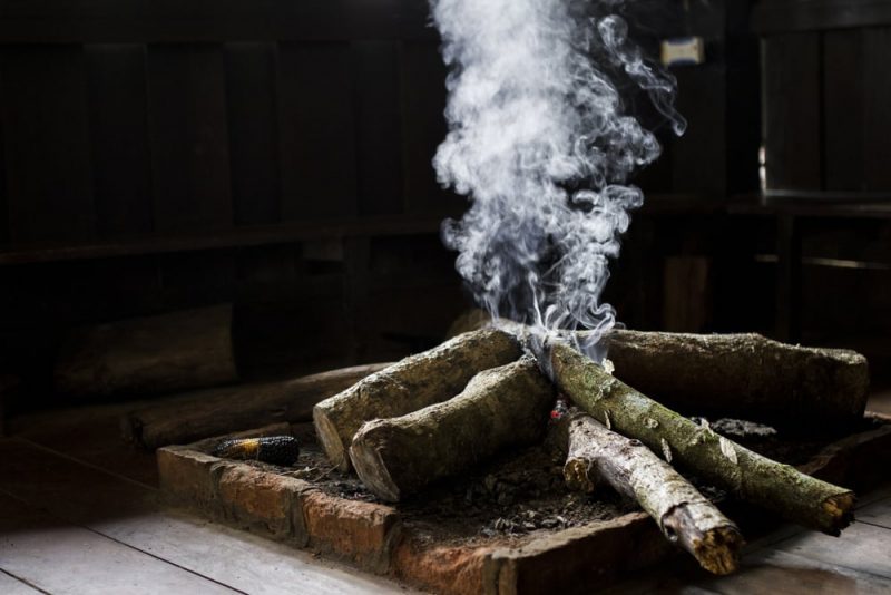 wood and smoke: from solid to gaseous