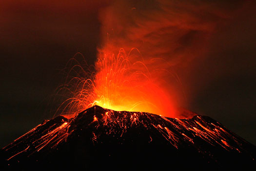 Popocatepetl volcano