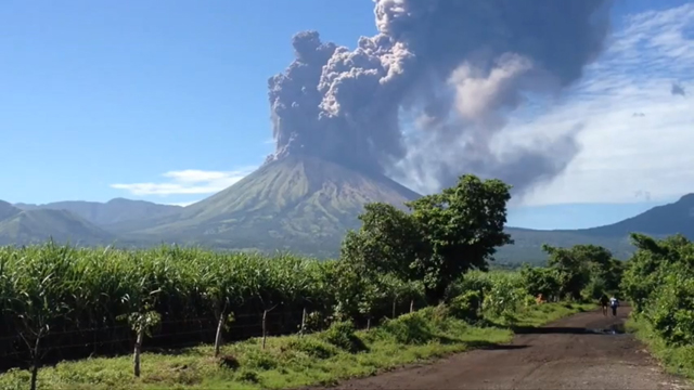 San cristobal volcano