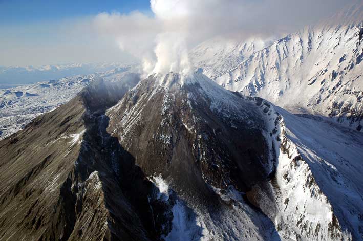 Shiveluch volcano