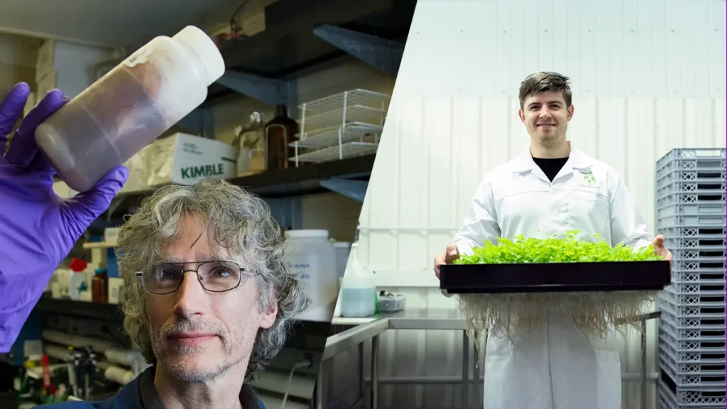 12 examples of careers in natural sciences and reasons to pursue them 1 Left chemist, and right shows a botanist